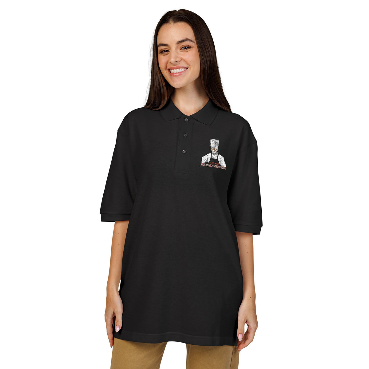 Embroidered Polo