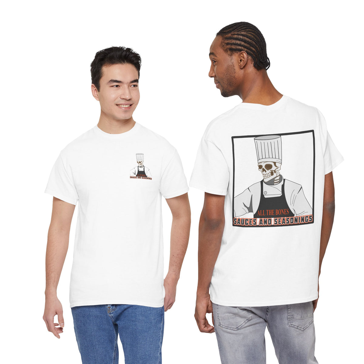 All the Bones Unisex Heavy Cotton Tee