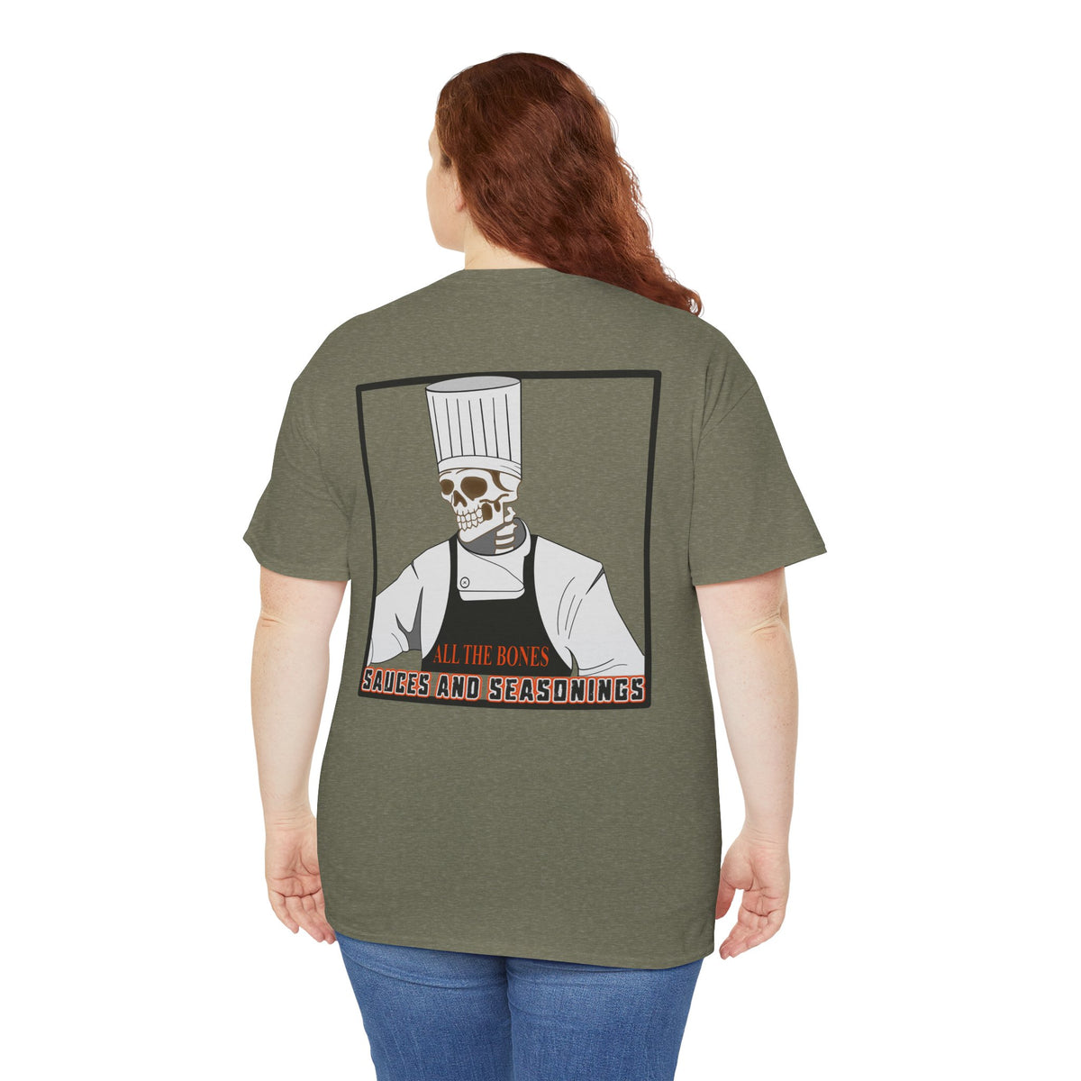 All the Bones Unisex Heavy Cotton Tee