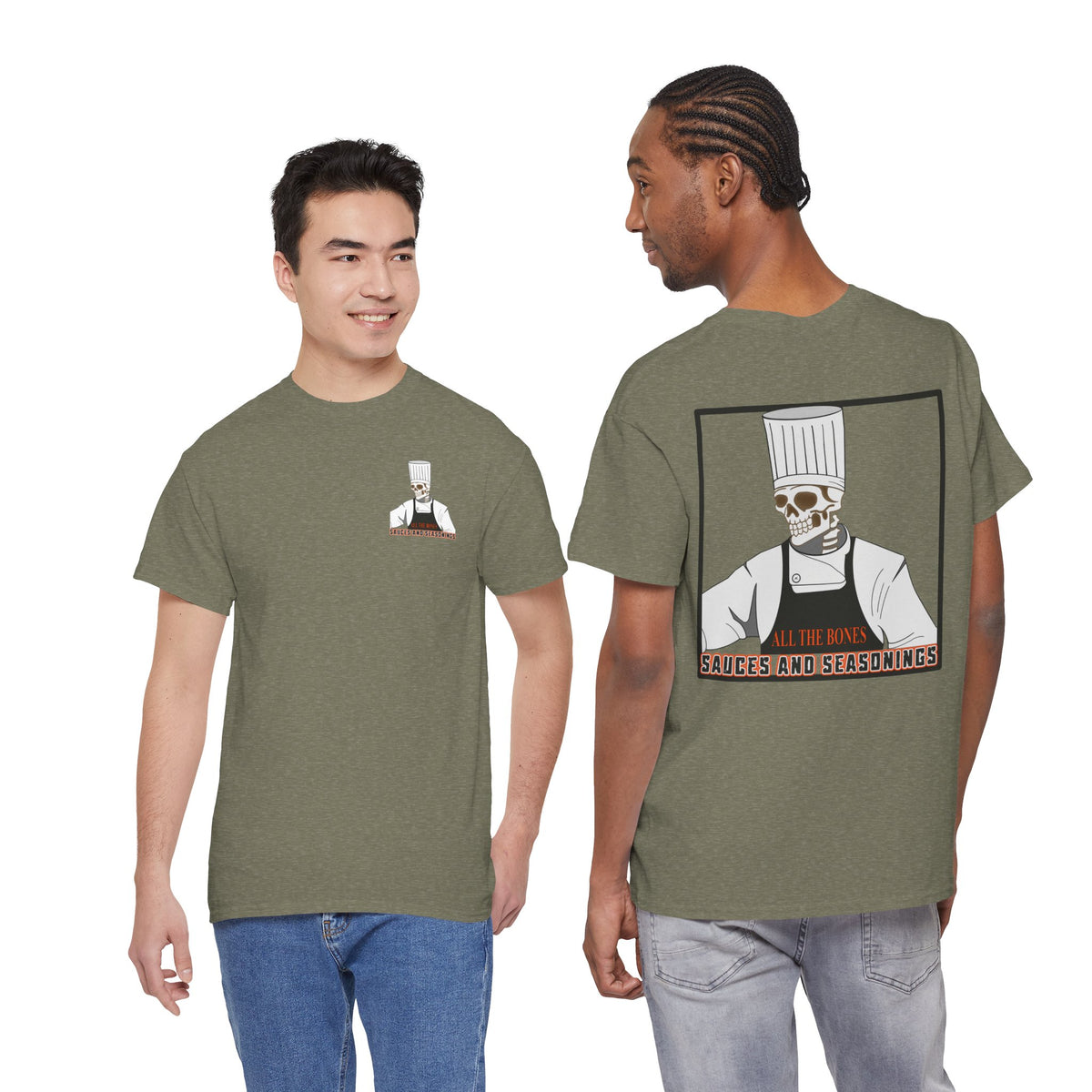 All the Bones Unisex Heavy Cotton Tee