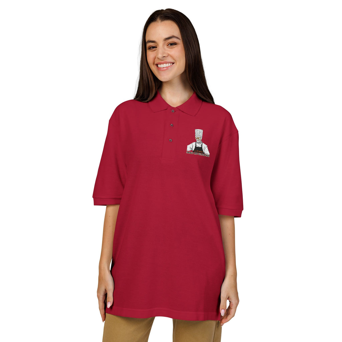 Embroidered Polo